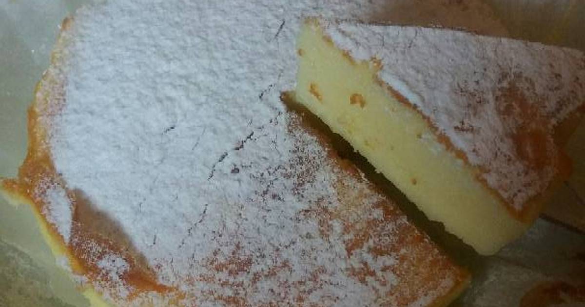 Resep Japanese Cheese Cake (3 bahan ja ) Resep Japanese Cheese Cake (3 bahan ja )
