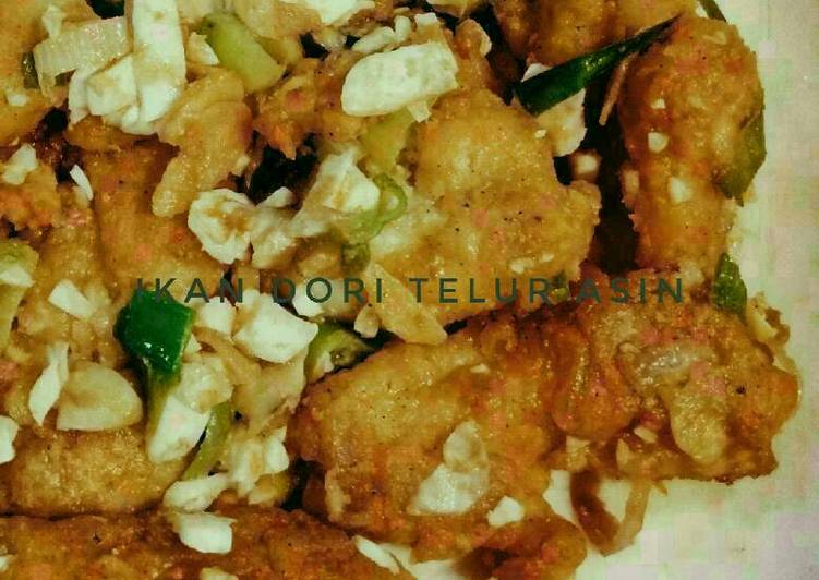 Resep Ikan Dori Telur Asin