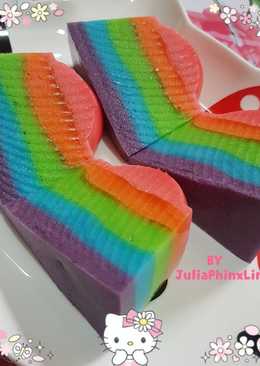 Puding Busa Rainbow