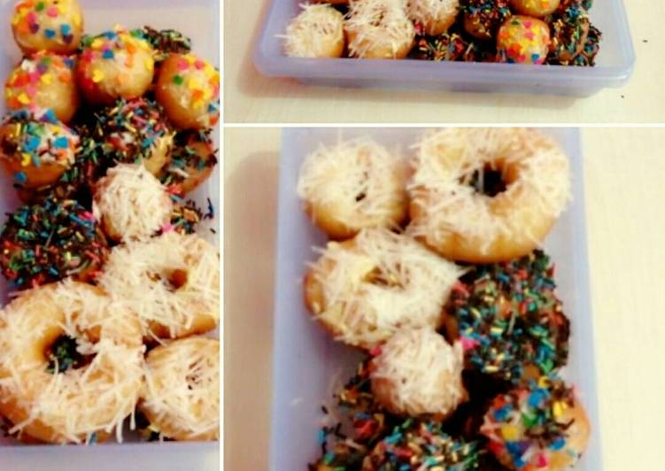 gambar untuk resep makanan Donat mini maizena no kenthang