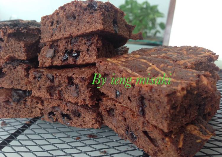 resep masakan Fudgy brownies