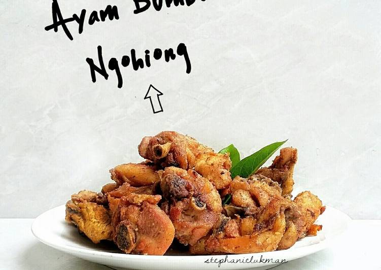 gambar untuk cara membuat Ayam Goreng Ngohiong (Five-spice Fried Chicken)