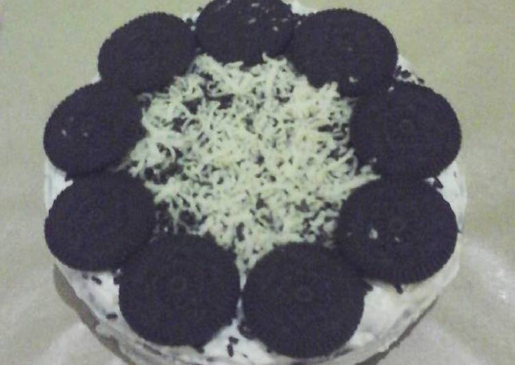 resep lengkap untuk Tart Oreo