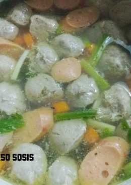 Sayur Sop Bakso Sosis