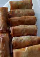 Lumpia isi kentang, telor asin, dll