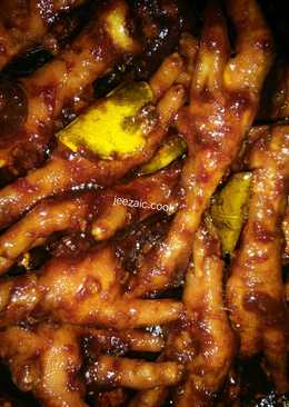 Ceker Pedas Manis Caramel