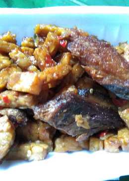 Orek tempe ikan cuwe'