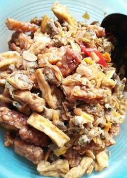 Oseng tahu tempe kerang