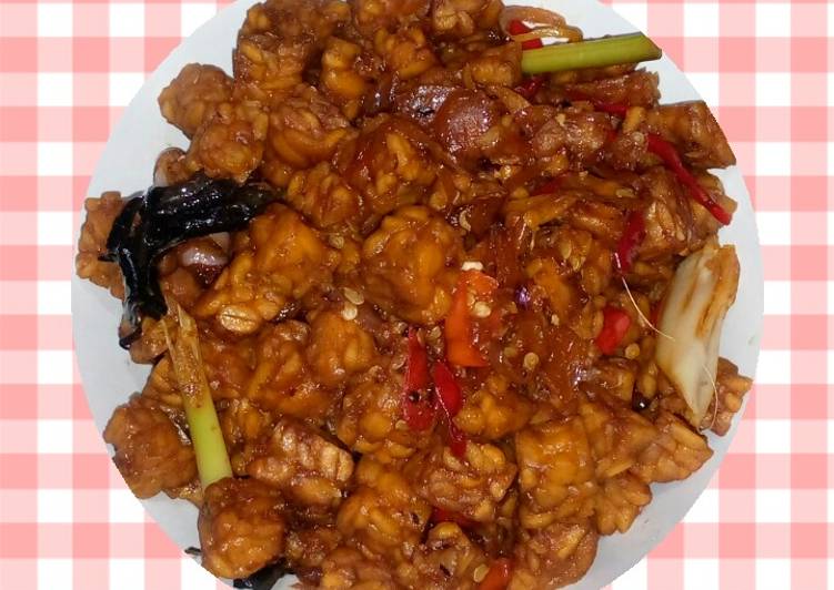 Tumis Tempe Pedas Manis