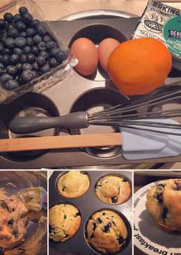 Blueberry muffins