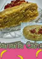 Banana cake simpel no mixer