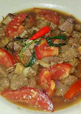 Krengsengan Daging