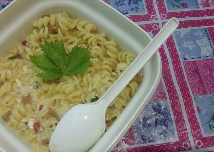 resep lengkap untuk Macaroni Schotel Kukus