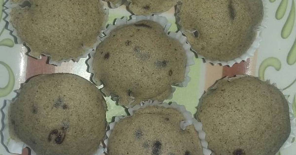 Resep bolu kukus polkadot rasa kopi