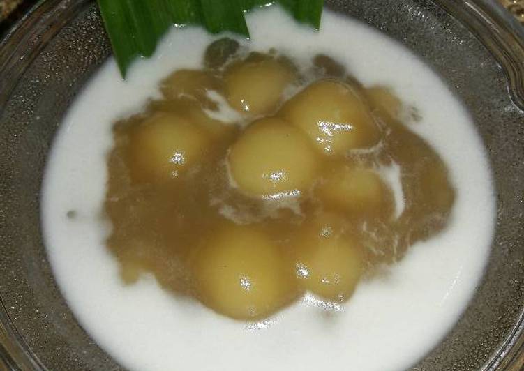 bahan dan cara membuat Bubur  candil / Jenang grendul