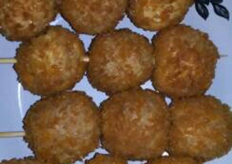 resep Bola bola tahu krispy