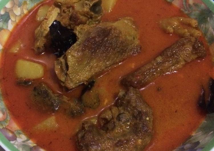 gambar untuk cara membuat Gulai Ayam Kampung Simple