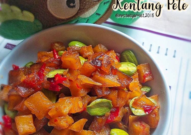 resep lengkap untuk Balado kentang pete