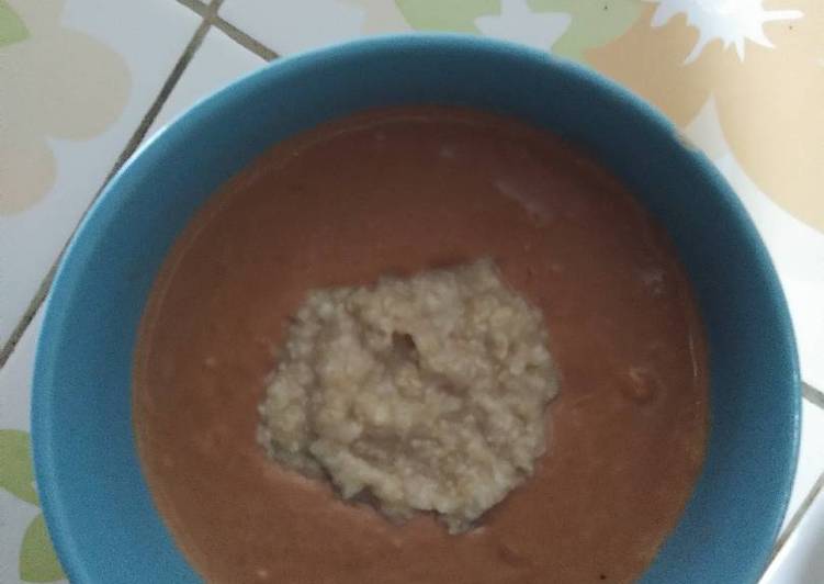 gambar untuk resep makanan Bubur ubi kuning dengan oat (diet)