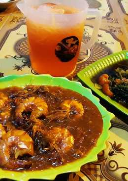 Udang Asam Manis pedas