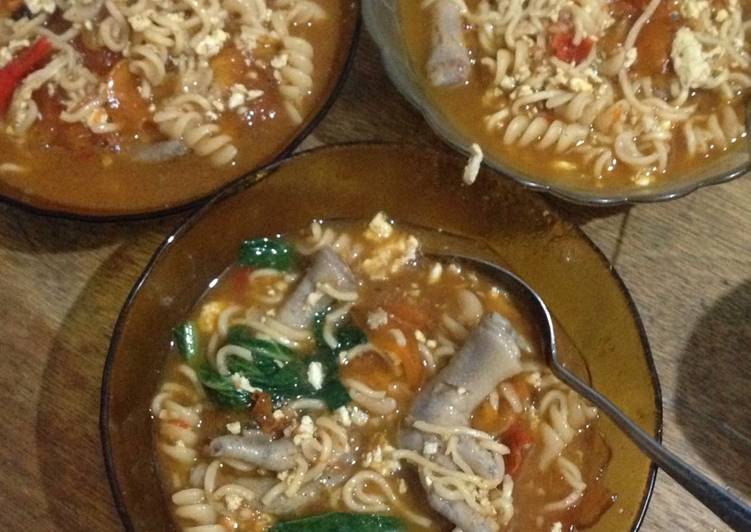 Resep Seblak ceker pedas - Hasniashprm