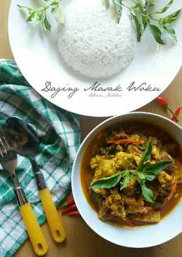 Daging masak woku