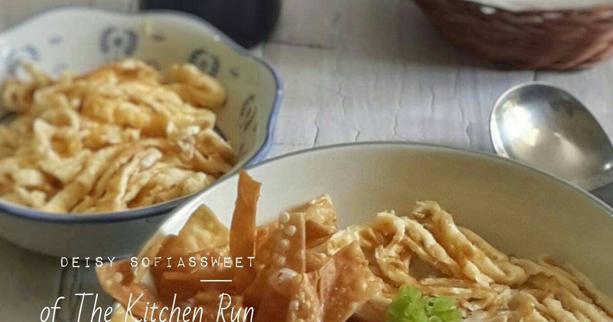 Resep Bubur Ayam Magic com ala Deisy Fitriana