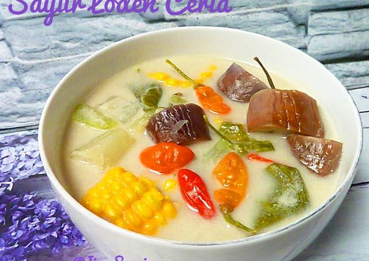 resep masakan Sayur Lodeh Ceria