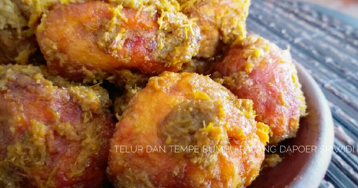  Resep Telur dan tempe bumbu rajang oleh Dapoer sriwidi 