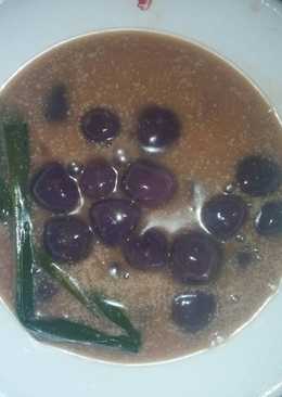 Bubur Candil ubi ungu / Candil biji salak