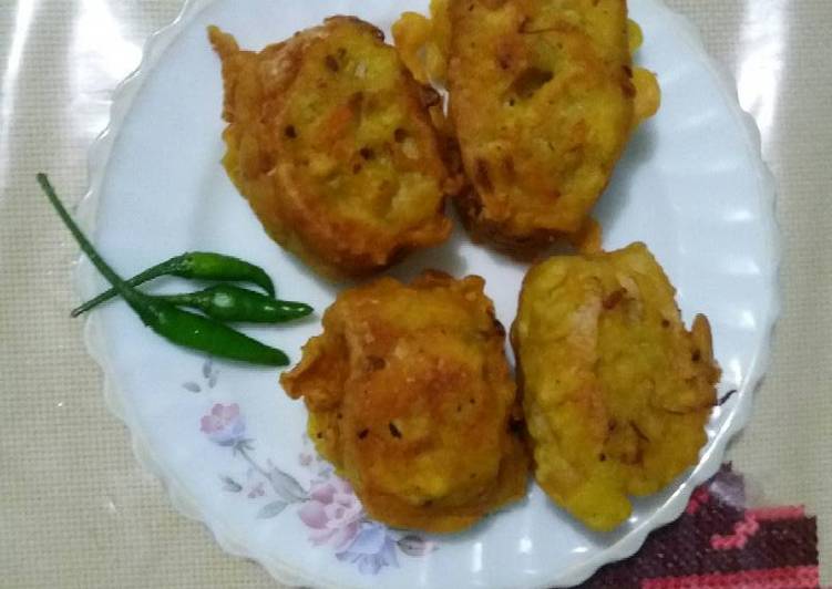 bahan dan cara membuat Tahu Goreng Isi Sayur