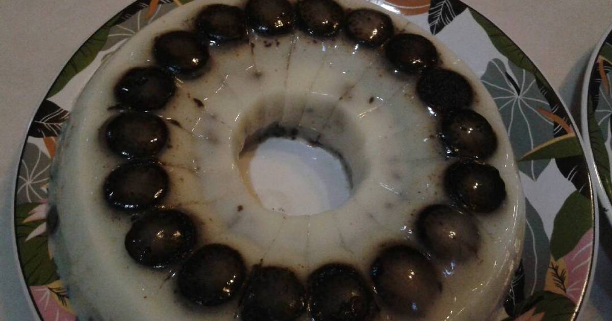 Resep simple puding  oreo  with puding  susu nutrijell oleh 