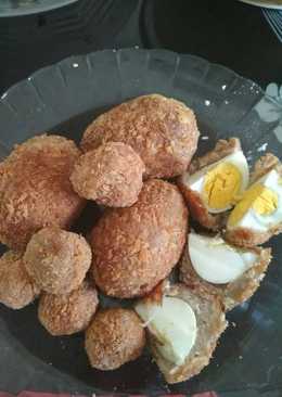 Bakso babi Chrispy Isi telur