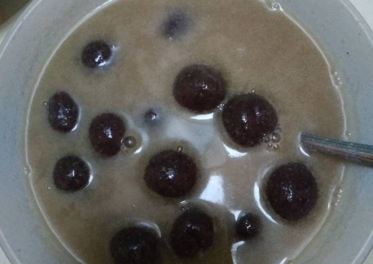 resep lengkap untuk Candil Ketan Hitam