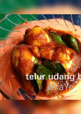 Telur udang bumbu bali
