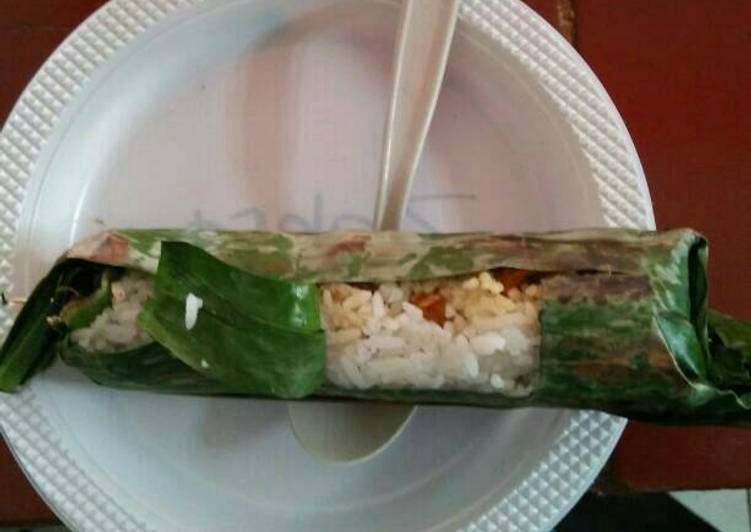 Resep Nasi bakar ayam khalasan