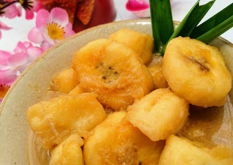 gambar untuk resep makanan Kolak pisang kepok