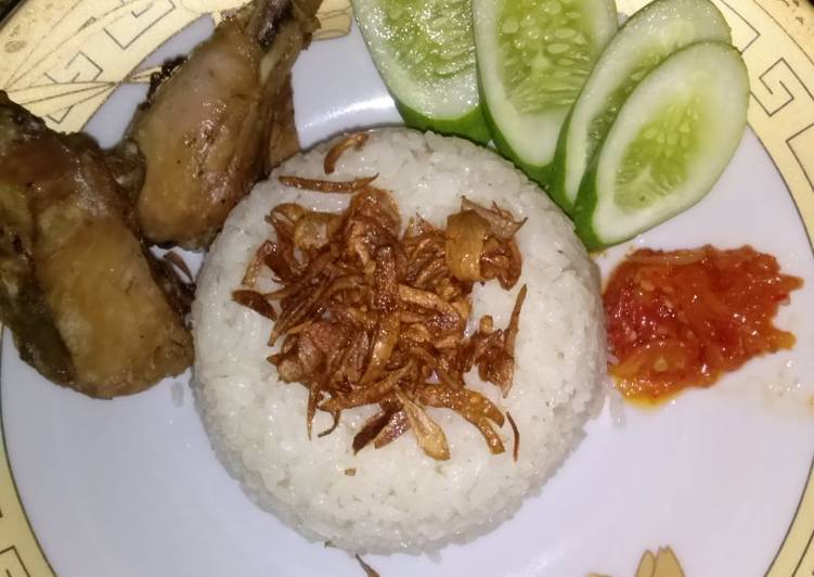 resep NASI AYAM GURIH ala Ummu Faiz