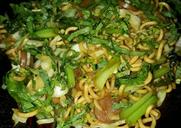 gambar untuk resep makanan Mie Goreng Pedas Sederhana