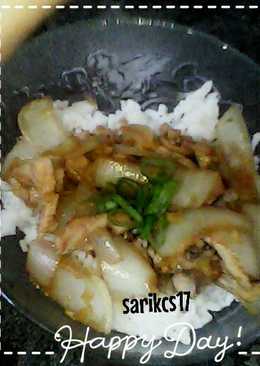 Gyudon beef bowl