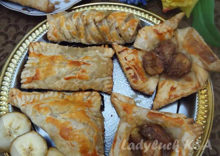 gambar untuk resep makanan 34. Puff Pastry Pisang