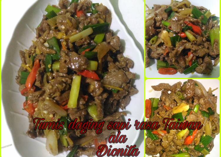 resep lengkap untuk ???? Tumis Daging Sapi