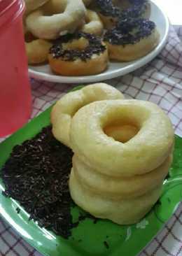 Donat tanpa telur (empuk,putih,cantik)