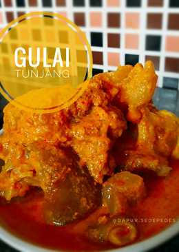 Gulai Tunjang (Kikil) Khas Minang