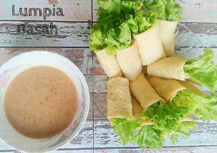 resep makanan Lumpia Basah