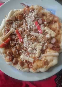 Pizza teflon empuk crispy