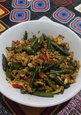 Tahu teri kacang panjang