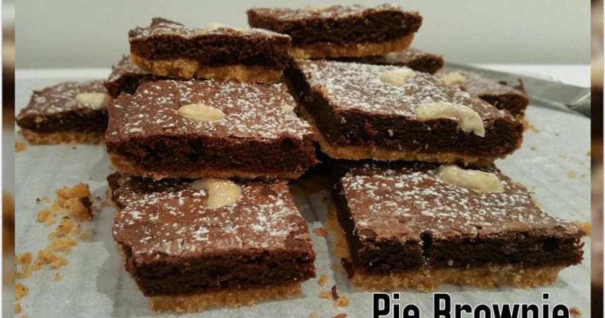 164 resep  pie  brownies  enak dan sederhana Cookpad