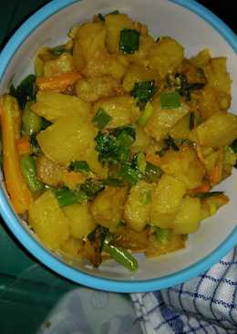 Kentang Bumbu Kuning Soo Simple alias Sederhana