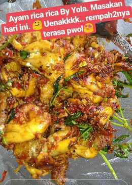 Ayam Rica Rica #rempah2 khas Indonesia! so yummy! ð